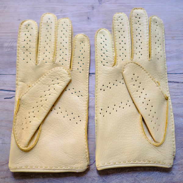 Mellow Yellow Deerskin