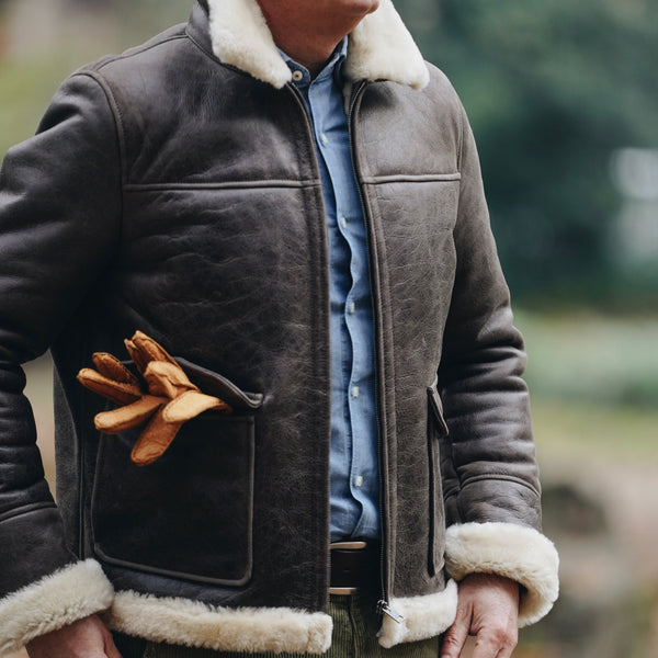 B-3 Roadster Shearling Jacket