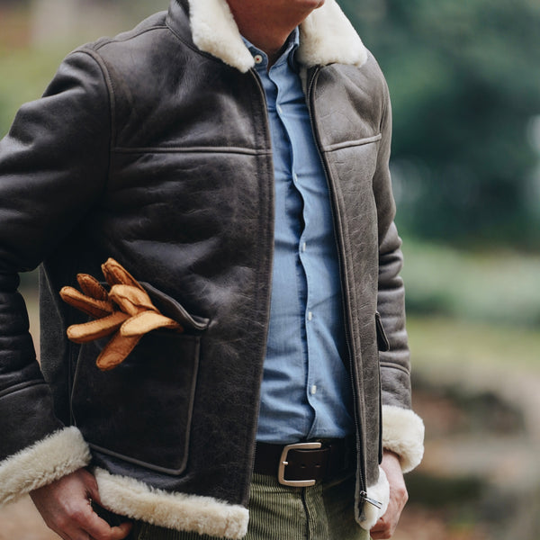 B-3 Roadster Shearling Jacket