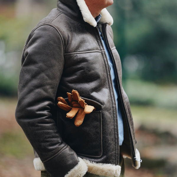 B-3 Roadster Shearling Jacket