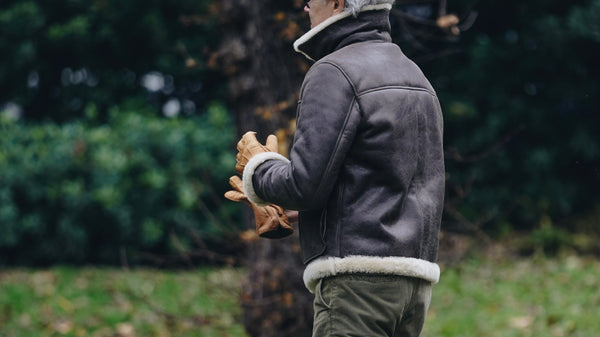 B-3 Roadster Shearling Jacket