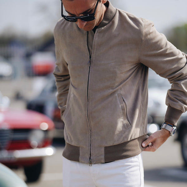 Bomber Suede Jacket